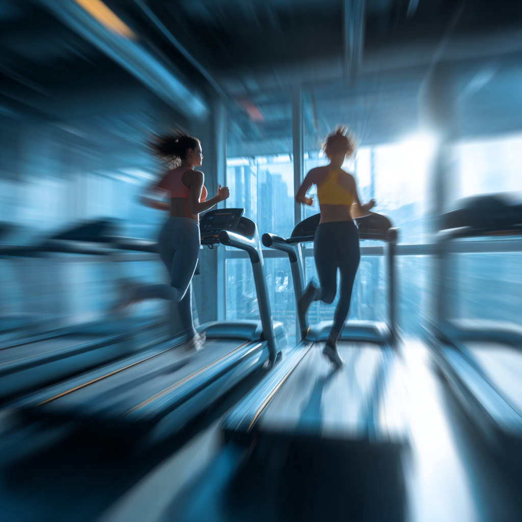 Фитнес треньор в зала